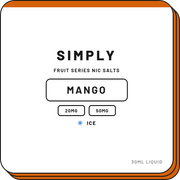 Simply Salts- Nicotine Salts Vape Juice | 30mL (Ice) - NZ Vapez 