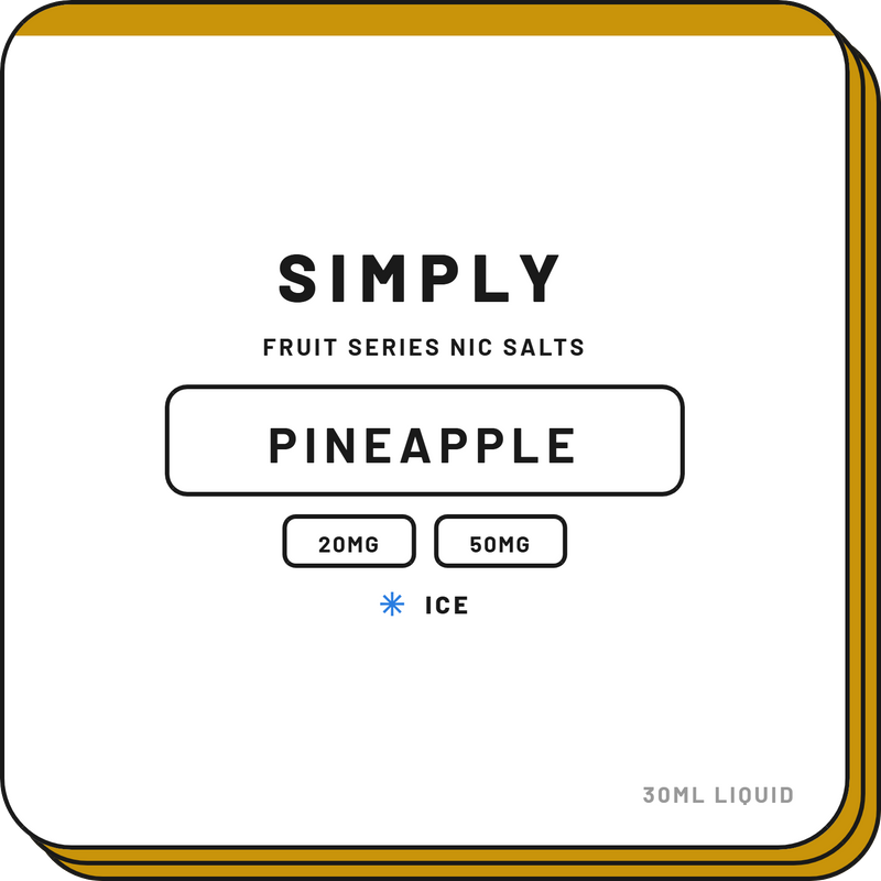 Simply Salts- Nicotine Salts Vape Juice | 30mL (Ice) - NZ Vapez 