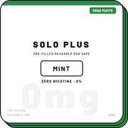 solo Plus 3000 Puffs | 0% Nicotine Vape - NZ Vapez 