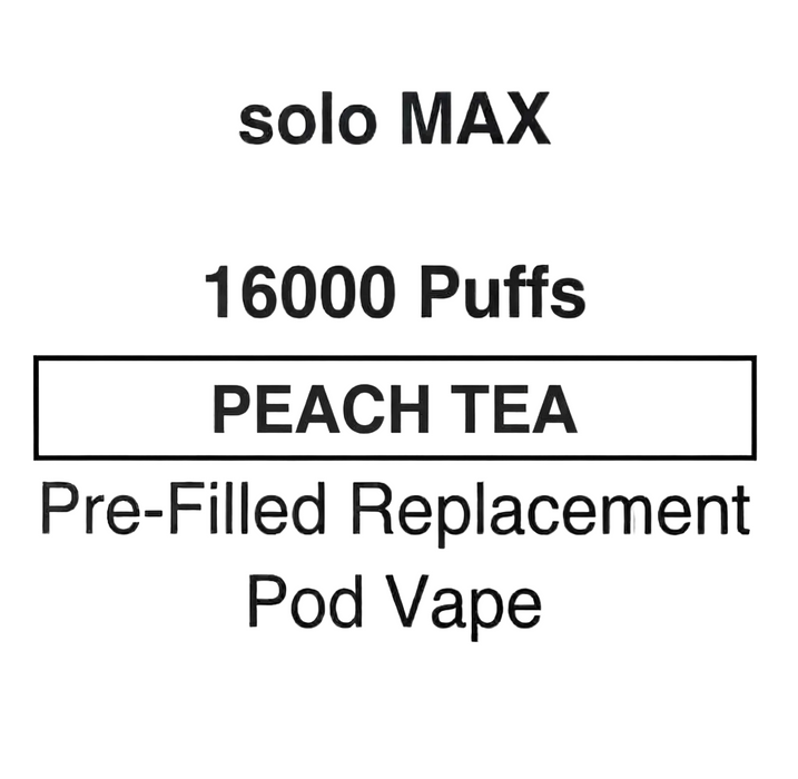 Solo MAX 16000 Puffs Pre-Filled Pod Vape - NZ Vapez 