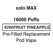 Solo MAX 16000 Puffs Pre-Filled Pod Vape - NZ Vapez 