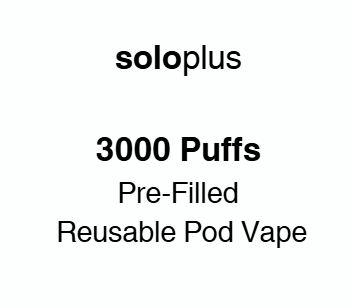 SOLO Plus Reusable Pod Vape - NZ Vapez 