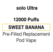 SOLO Ultra 12K Pre-Filled Pod Vape - NZ Vapez 