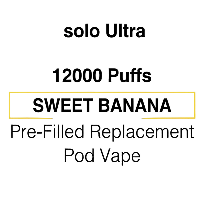 SOLO Ultra 12K Pre-Filled Pod Vape - NZ Vapez 