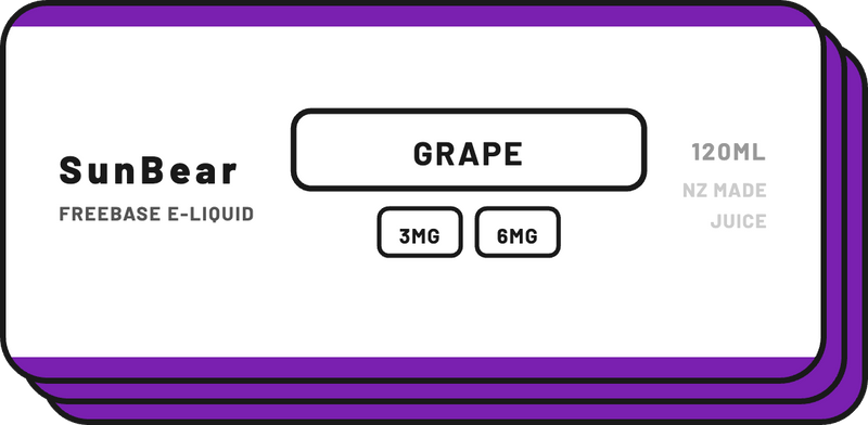 Sunbear -Freebase E-Liquid | 120mL - NZ Vapez 