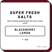 Blackberry Lemon | Super Fresh Salts - NZ Vapez 