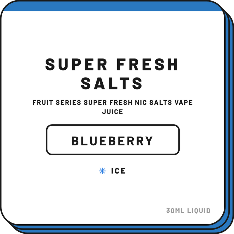 Blueberry | Super Fresh Salts - NZ Vapez 