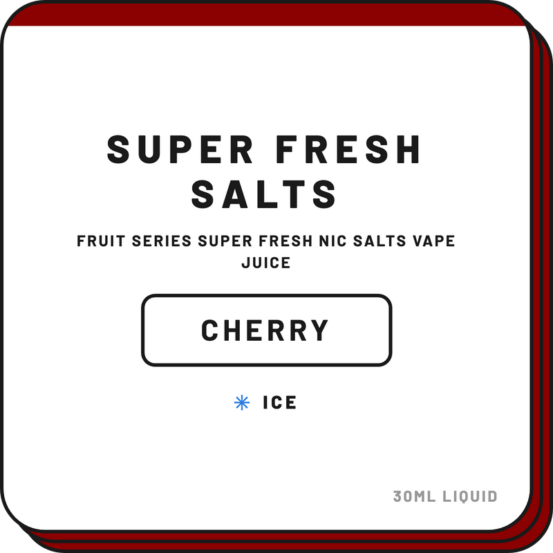 Cherry | Super Fresh Salts - NZ Vapez 