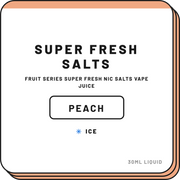 Peach | Super Fresh Salts - NZ Vapez 