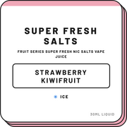 Strawberry Kiwifruit | Super Fresh Salts - NZ Vapez 
