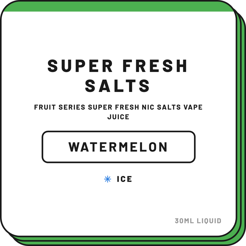Watermelon | Super Fresh Salts - NZ Vapez 