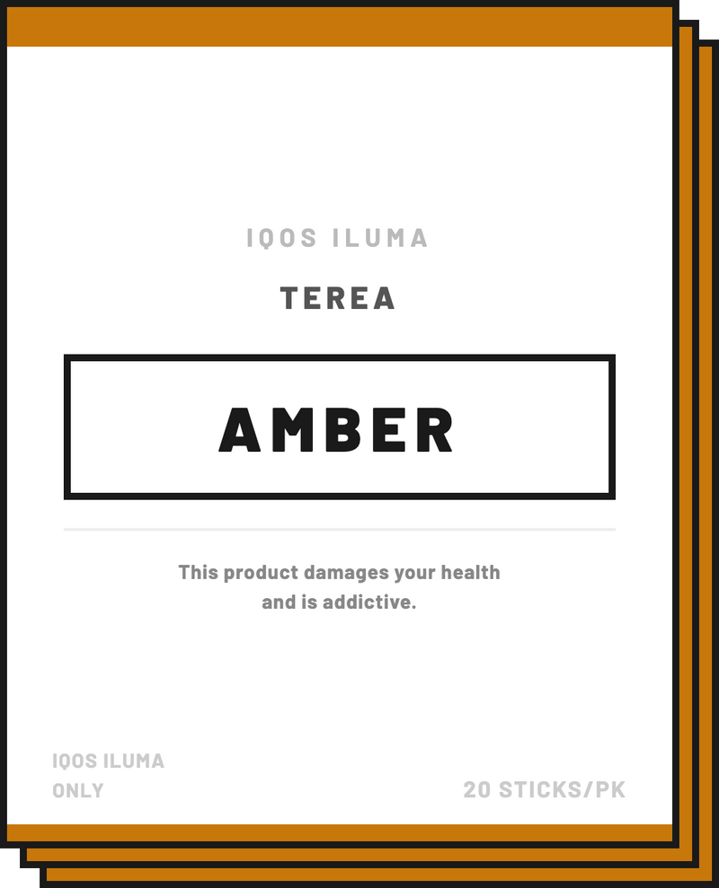 TEREA Amber Tobacco Sticks | IQOS - NZ Vapez 