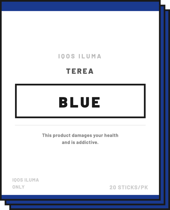 TEREA Blue Pack (1 pack)-20 Sticks - NZ Vapez 