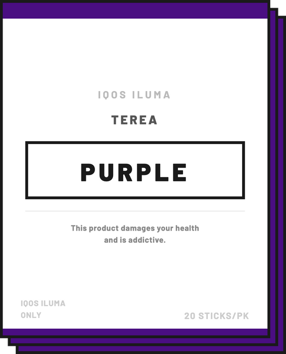 TEREA Purple Pack (1 pack)-20 Sticks - NZ Vapez 