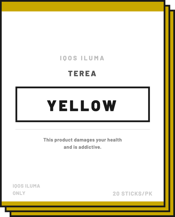 TEREA Yellow Pack (1 pack)-20 Sticks - NZ Vapez 