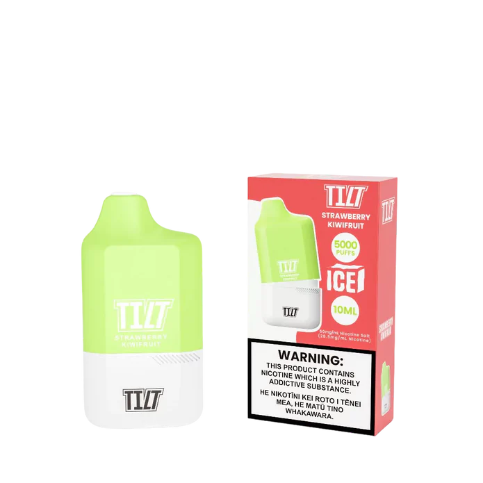 Strawberry Kiwifruit Ice | TILT Prefilled Disposable Pod | 5000 puffs - NZ Vapez 