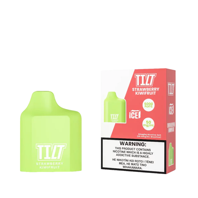 Strawberry Kiwifruit Ice | TILT Prefilled Disposable Pod | 5000 puffs - NZ Vapez 