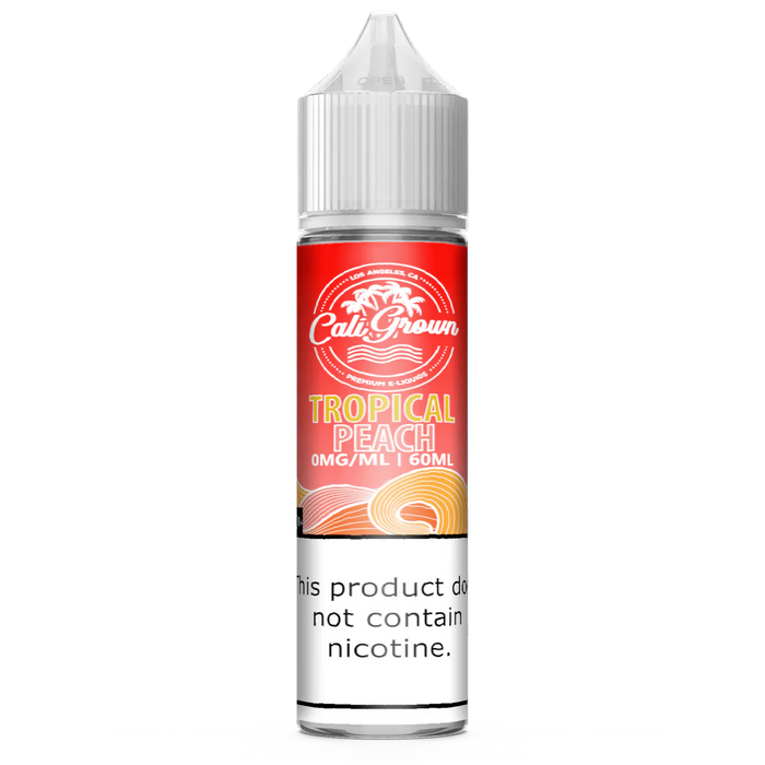 Tropical Peach| Mango Peach | Cali Grown | 60ml - NZ Vapez 