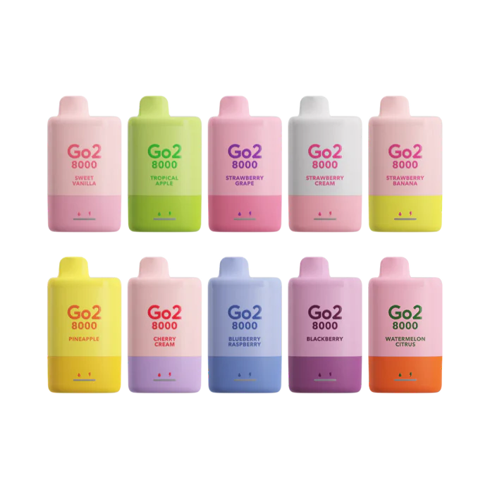 Go2 8000 Disposable Vape - NZ Vapez 