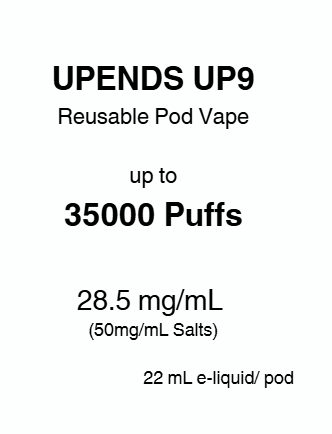 35K UPENDS UP9 | 35000 Puffs Reusable Pod Vape