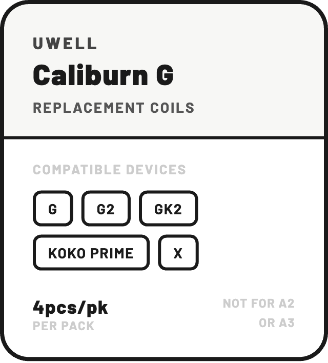 Uwell Caliburn G Coils - NZ Vapez 
