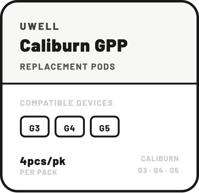 Uwell Caliburn GPP Pods - NZ Vapez 