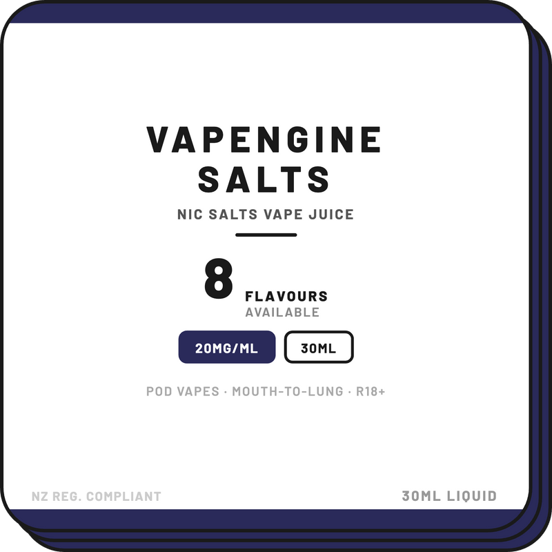 Vapengin Salts NZ | Nic Salts E-liquid | 30mL - NZ Vapez 