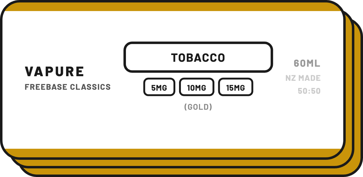 Vapure -Freebase Vape Juice | 60 mL - NZ Vapez 