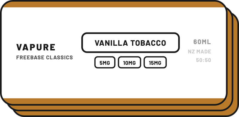 Vapure -Freebase Vape Juice | 60 mL - NZ Vapez 