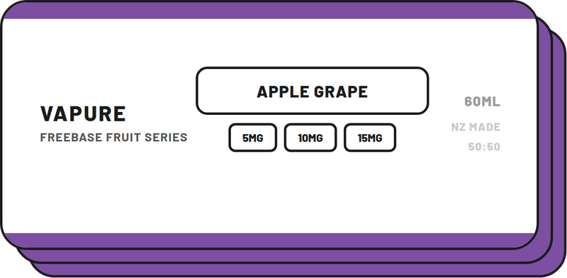 Vapure Fruit Series Freebase | NZ-Made 60ml Vape Juice