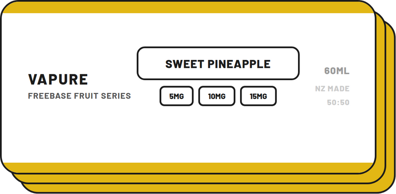 Vapure Fruit Series Freebase | NZ-Made 60ml Vape Juice