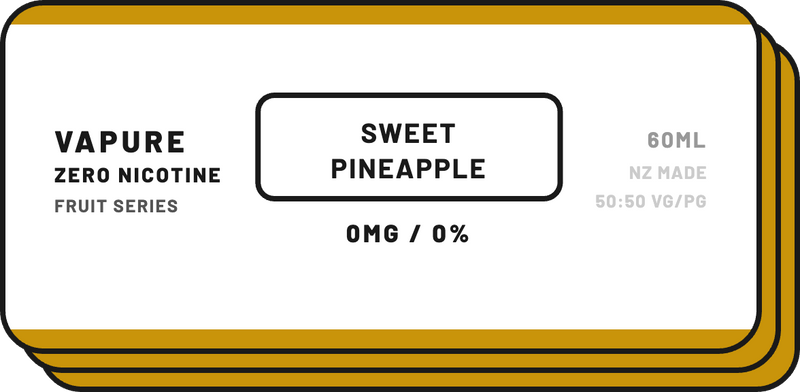 VAPURE Zero Nicotine -Fruit Series 60mL | 0mg Vape Juice - NZ Vapez 