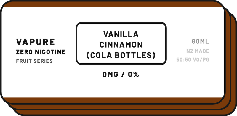 VAPURE Zero Nicotine -Fruit Series 60mL | 0mg Vape Juice - NZ Vapez 