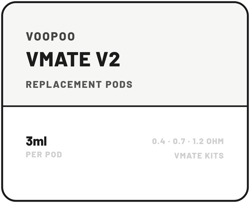 VOOPOO Vmate Cartridge V2 Replacement Pods