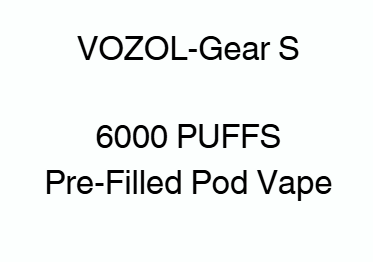 VOZOL 6000 Puffs Reusable Pod Vape - NZ Vapez 